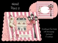 Hotel Paris Scalloped Tent Card Kit 3