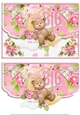 Dream Big Girl Fancy Edge Faux Envelope Card