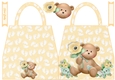 Gender Neutral Milestones Shaped Hand Bag Card 2