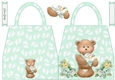 Gender Neutral Milestones Shaped Hand Bag Card 4