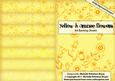 Yellow & Orange Flowers Backing Sheets x 8