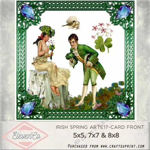 Irish Spring Arte17-card