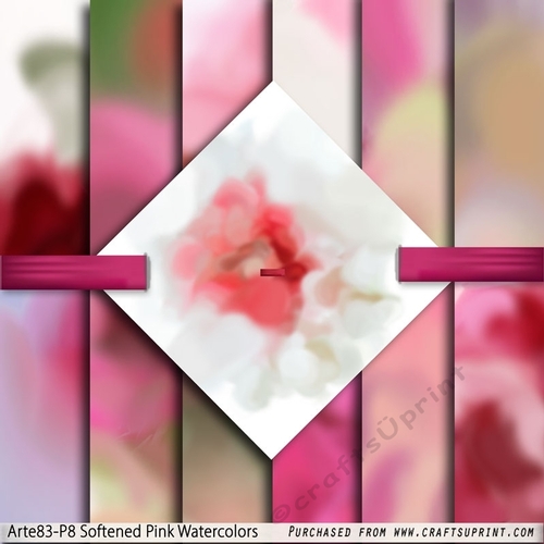 Pink Softened WatercolorsArte83-p8
