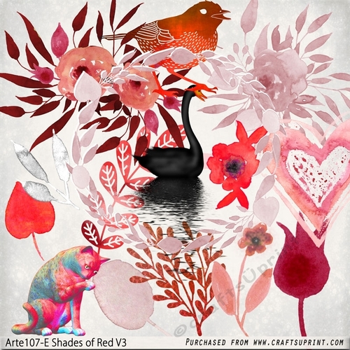 Shades of Red Elements V3 Arte107-e