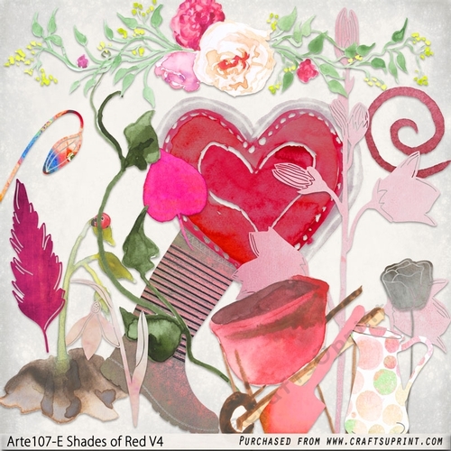 Shades of Red Elements V4 Arte107-e