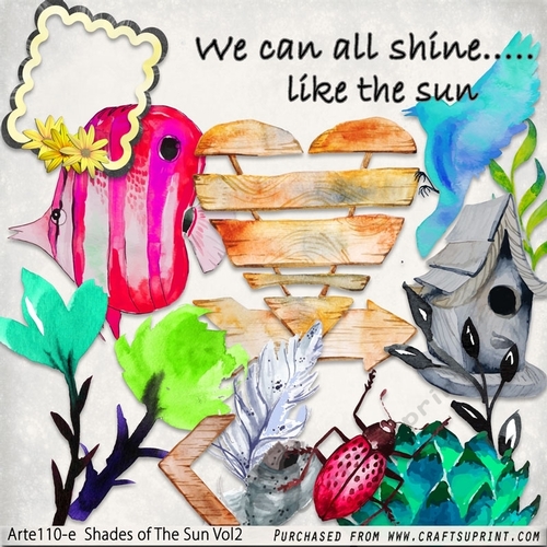 Shades of the Sun Arte110-e Vol 1