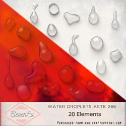 Water Droplets Arte26ew