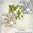 Spring Rose Paper Overlays Arte29-OLa