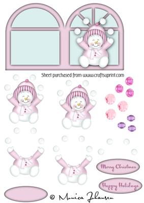 Playful Snowman #1