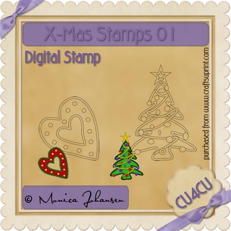 Digital Stamp, X-mas 01