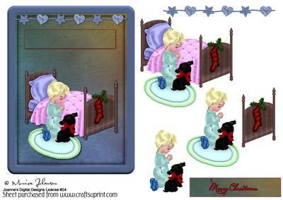 Vintage Christmas Prayer