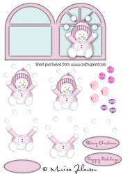 Playful Snowman #1