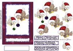 Christmas Birds 01