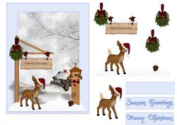 Deer Christmas