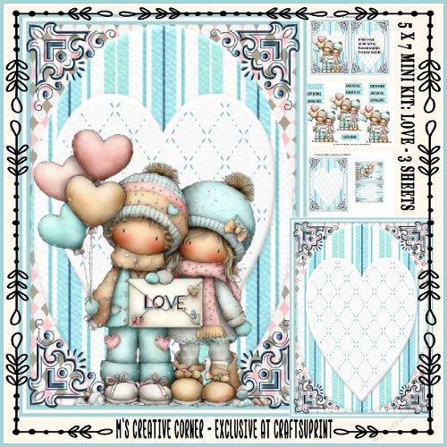 cup1435248_2246 - 5 X 7 MINI KIT: LOVE