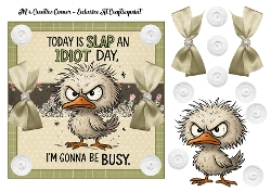 Image of cup1386405_2246 - 7 x 7 HUMOROUS CARD FRONT: TODAY