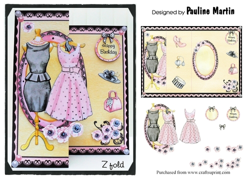 Classic Pink & Black Fashion