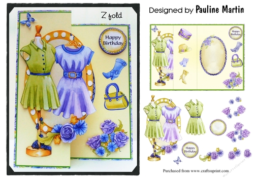Weekend Purple & Green Fashion
