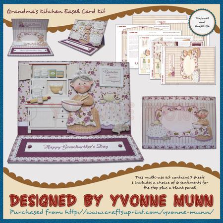 Grandma?s Kitchen Easel Card Kit