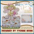 A Fairy in My Garden Over the Top Card Kit