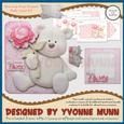 Bearing Hugs Shaped Fold Card Kit