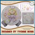 Pretty as a Princess Decoupage Plate Card Kit
