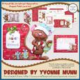 It Moust Be Christmas! Assymetric Shaped Fold Card Kit