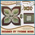 Spirit of the Season Quad Petal Shaped Fold Card Kit