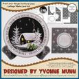 From Our House to Yours Cozy Cottage Plate Card Kit