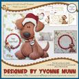 Yappy Christ-woof! Shaped Fold Card Kit