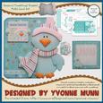 Season?s Tweetings Shaped Fold Card Kit