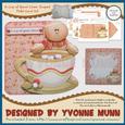 A Cup of Good Cheer Shaped Fold Card Kit