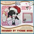 A Purr-fect Christmas Shaped Fold Card Kit