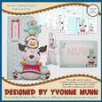 Winter Wishes Shaped Fold Card Kit