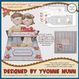 Dual Greetings Shaped Easel Card Kit