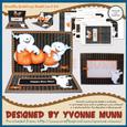 Ghostly Greetings Easel Card Kit
