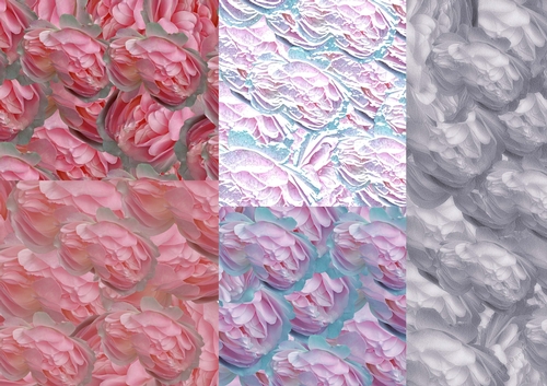 Rose Petals, Scrapbooking 8x8 & A4
