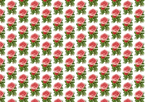Beautiful Vintage Pink Rose Backing paper (small)