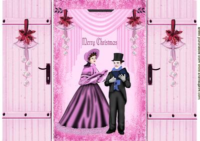 Christmas Carol Singers,gatefold