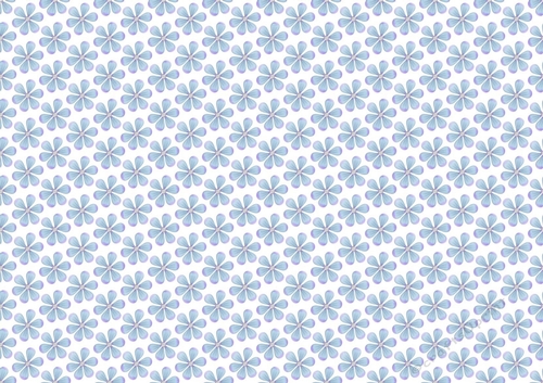 pretty blue petal flowers backing paper