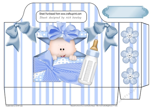 Cute baby boy with bottle striped tote bag