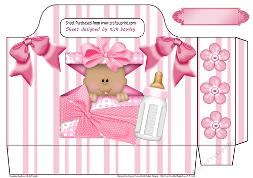 Cute  ethnic  baby girl with bottle striped tote bag
