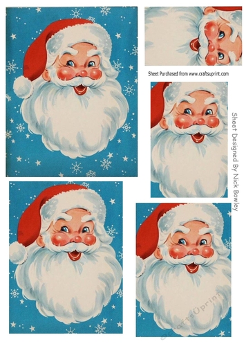 A lovely jolly santa pyramids