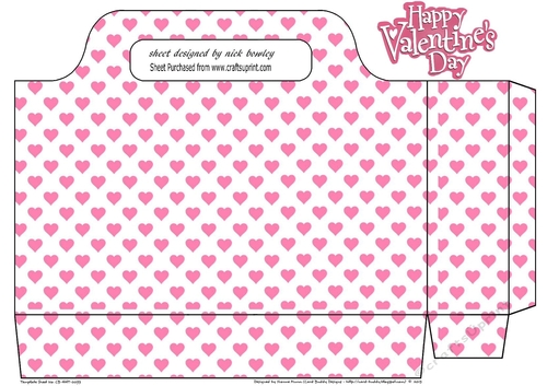 lovely small pink heart tote gift bag