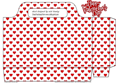 lovely small red heart tote gift bag