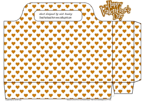 lovely small gold heart tote gift bag