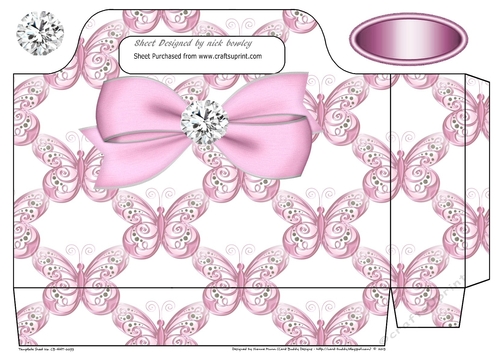 Pink satin butterflies with big bow tote bag