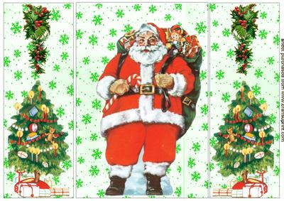 Santa Gate Fold