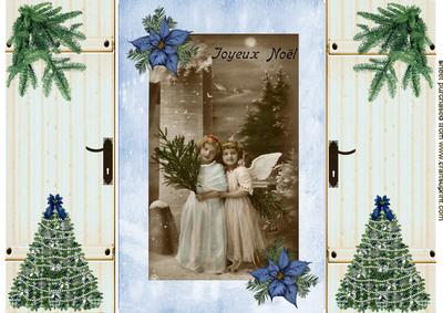 Sweet Little Vintage Angels Gatefold