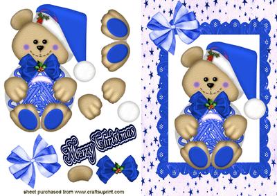 Little Bear in Blue